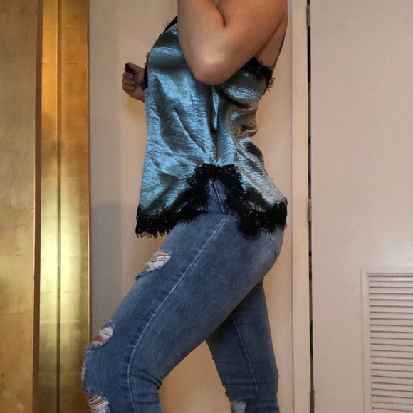 Lf silk top - Picture 3 of 4